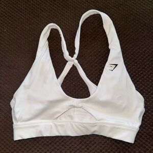 Gymshark White Sports Bra